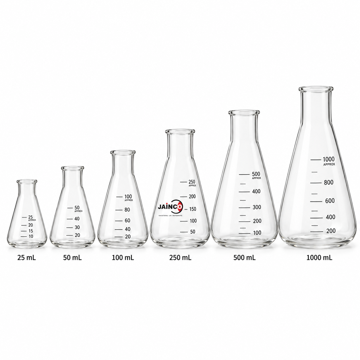Glass Flask Erlenmeyer